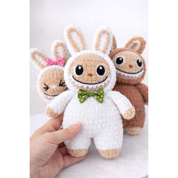 AMİGURUMİ PELUŞ LABUBU